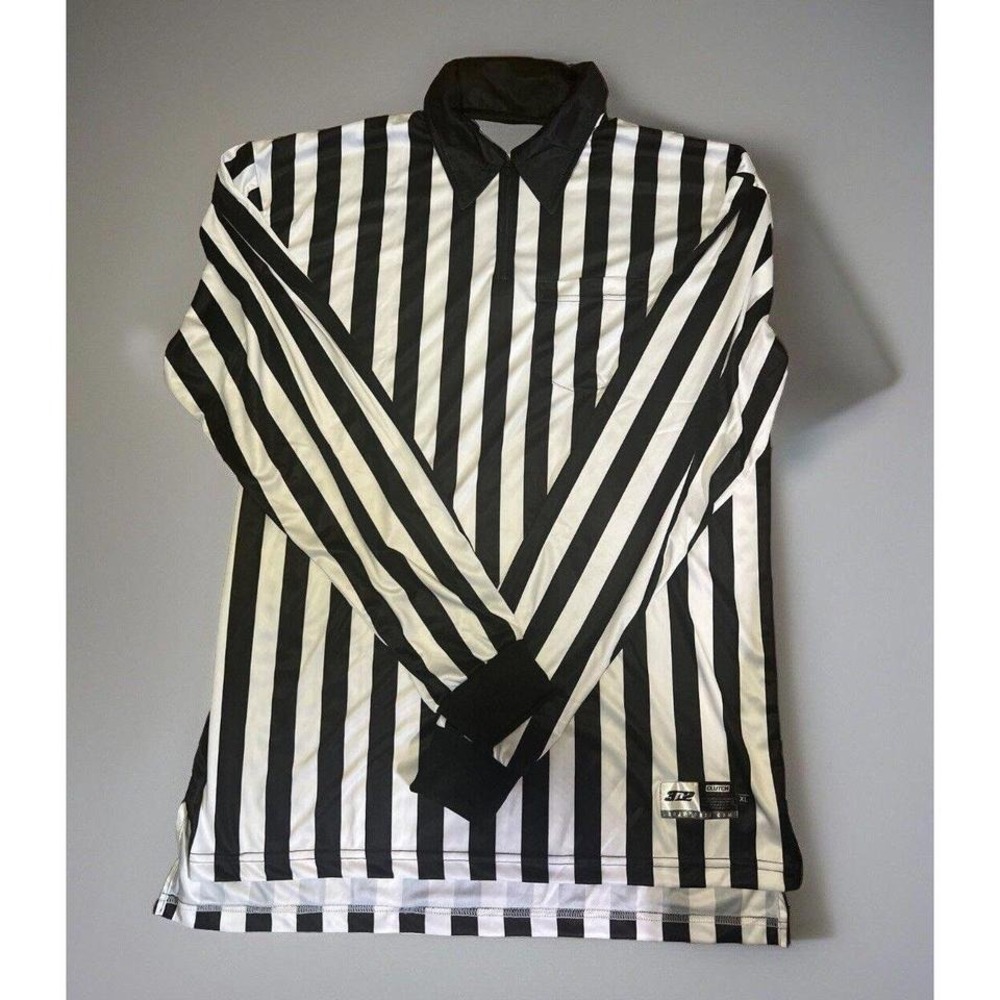 3N2 Sports Clutch Mens XL Water Resistant Referee Officials long sleeve Shirt‎